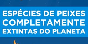 especies de peixes completamente extintas do planeta