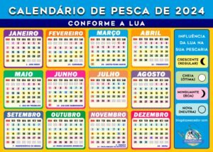 Calendário De Pesca 2024: De Acordo Com A Fase Da Lua | Blog Do Pescador